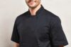 veste de cuisine manches courtes