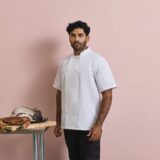 veste de cuisine manches courtes