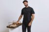 veste chef cuisinier manches courtes