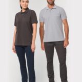 polo unisexe écoresponsable avec poche poitrine polo unisexe écoresponsable avec poche poitrine