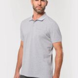 polo unisexe écoresponsable avec poche poitrine polo unisexe écoresponsable avec poche poitrine