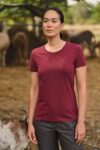 t shirt à traitement antibactérien femme