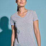 t shirt écoresponsable col v antibactérien femme t shirt écoresponsable col v antibactérien femme