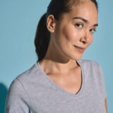 t shirt écoresponsable col v antibactérien femme t shirt écoresponsable col v antibactérien femme