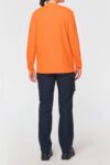 t shirt unisexe écoresponsable manches longues coton/polyester