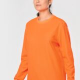t shirt unisexe écoresponsable manches longues coton/polyester