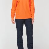 t shirt unisexe écoresponsable manches longues coton/polyester
