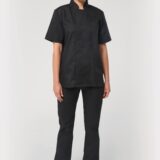 veste de cuisine écoresponsable manches courtes unisexe