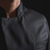 veste de cuisine écoresponsable manches courtes unisexe