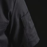 veste de cuisine écoresponsable manches courtes unisexe