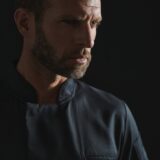veste de cuisine écoresponsable manches courtes unisexe
