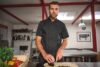 veste de cuisine écoresponsable manches courtes unisexe