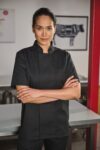 veste de cuisine écoresponsable manches courtes unisexe