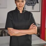 veste de cuisine écoresponsable manches courtes unisexe