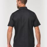 veste de cuisine écoresponsable manches courtes unisexe
