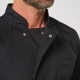 veste de cuisine écoresponsable manches courtes unisexe