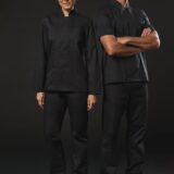 veste de cuisine écoresponsable manches courtes unisexe
