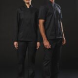 veste de cuisine écoresponsable manches courtes unisexe