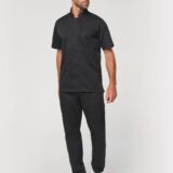 veste de cuisine écoresponsable et respirante manches courtes unisexe