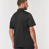 veste de cuisine écoresponsable et respirante manches courtes unisexe
