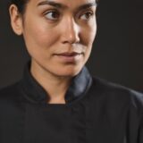 veste de cuisine écoresponsable et respirante manches courtes unisexe