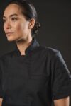 veste de cuisine écoresponsable et respirante manches courtes unisexe