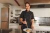 veste de cuisine écoresponsable et respirante manches courtes unisexe