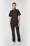 veste de cuisine écoresponsable et respirante manches courtes unisexe