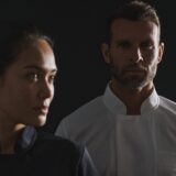 veste de cuisine écoresponsable et respirante manches courtes unisexe