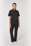 veste de cuisine écoresponsable et respirante manches courtes unisexe