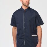blouse polycoton avec boutons pression homme blouse polycoton avec boutons pression homme