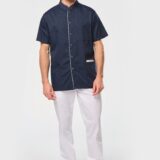 blouse polycoton avec boutons pression homme blouse polycoton avec boutons pression homme