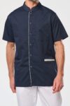 blouse polycoton avec boutons pression homme blouse polycoton avec boutons pression homme