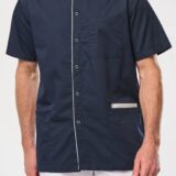 blouse polycoton avec boutons pression homme blouse polycoton avec boutons pression homme