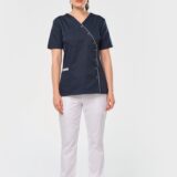 blouse polycoton avec boutons pression femme blouse polycoton avec boutons pression femme