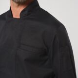 veste de cuisine écoresponsable manches longues unisexe