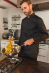 veste de cuisine écoresponsable manches longues unisexe