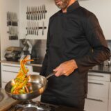 veste de cuisine écoresponsable manches longues unisexe