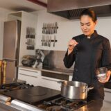 veste de cuisine écoresponsable manches longues unisexe