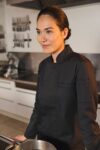 veste de cuisine écoresponsable manches longues unisexe