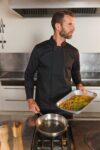 veste de cuisine écoresponsable manches longues unisexe
