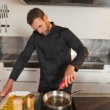 veste de cuisine écoresponsable manches longues unisexe