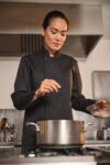veste de cuisine écoresponsable manches longues unisexe