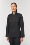 veste de cuisine écoresponsable manches longues unisexe