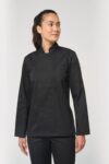 veste de cuisine écoresponsable manches longues unisexe