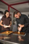 veste de cuisine écoresponsable manches longues unisexe