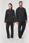 veste de cuisine écoresponsable manches longues unisexe