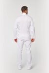 veste de cuisine écoresponsable et respirante manches longues unisexe