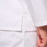 veste de cuisine écoresponsable et respirante manches longues unisexe