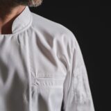 veste de cuisine écoresponsable et respirante manches longues unisexe